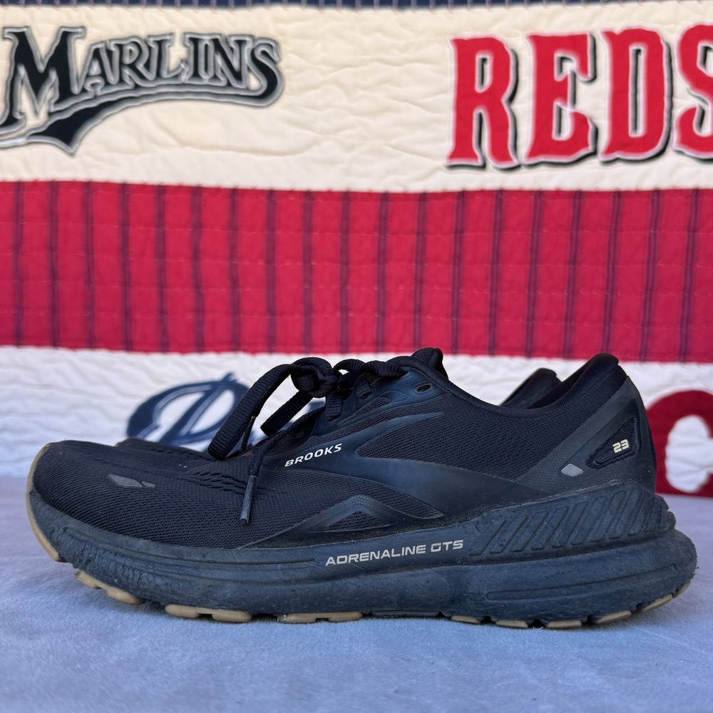 Size 8 - Brooks Adrenaline GTS 23 Shoes Running Sneakers Black 1203811B056 Women